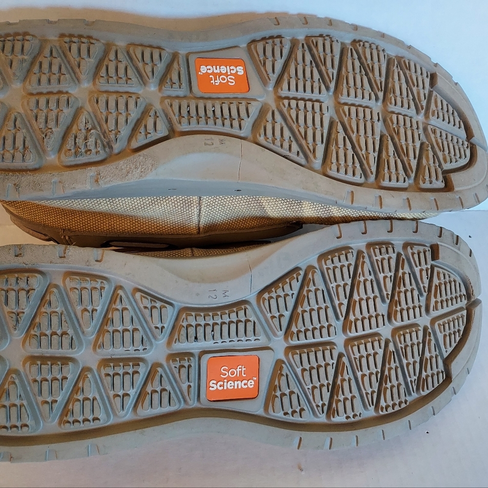 SoftScience Canvas Boating Shoes Khaki Tan Sz 12 - Picture 5 of 5